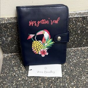 Vera Bradley Navy Tropical Organizer